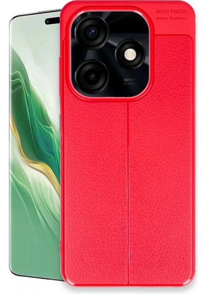 Tecno Spark Go 2024 Kılıf Auto Focus Kapak - Kırmızı (K95)