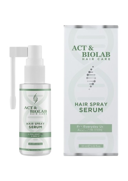 Saç Sprey Serum – Günlük Saç Bakımında Bilimin Doğal Gücü | 60 ml fiyatları