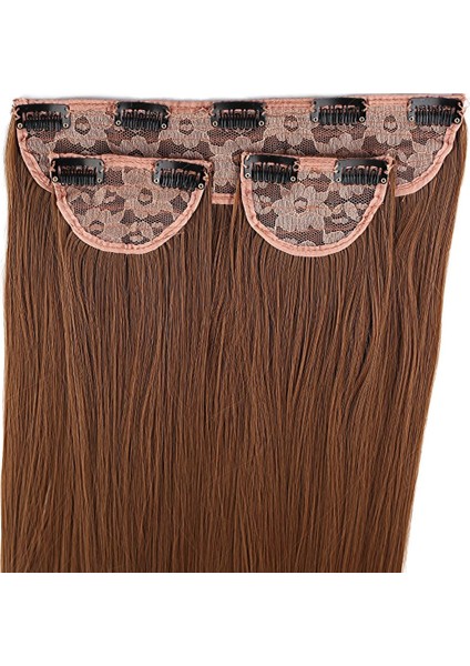 Fiber Sentetik Düz Yarım Ay + 2 Yan Çıt Çıt / Kumral modelleri