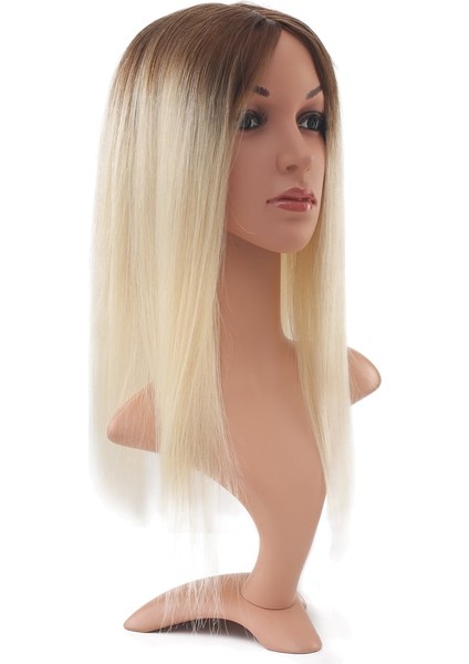 Kahverengi / Beyaz Platin Ombreli Baby Taban Tepelik / 13X14CM fiyatları