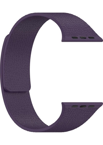 Apple Watch Series 11/10(42MM)/9/8/7/SE3/SE2/SE Uyumlu 38/40/41MM Deri Görünümlü Yumuşak Dokulu Manyetik Mıknatıslı Kordon fiyatları