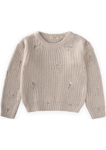 Selanik Triko Kazak 2-8 Yaş Naturel