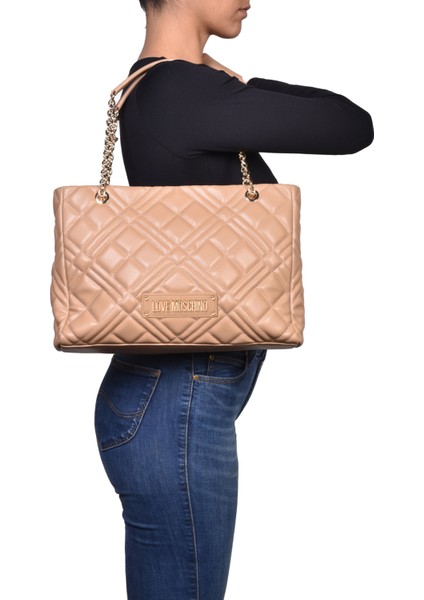 Bej Kadın Omuz Çantası JC4145PP0N104 fırsatları