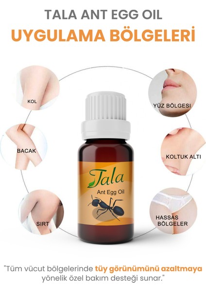 Karınca Yumurtası Yağı Tüy Azaltıcı Tüy İnceltici Tüy Dökücü 20 Ml fırsatları