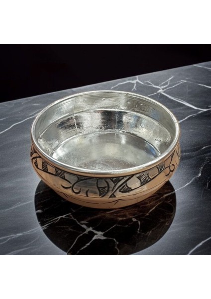 Bakır Çerezlik & Bakır Kahvaltılık Oyma Işçilikli 10 cm Bakır Çerezlik , Bakır Sosluk , Bakır Tabak fiyatları