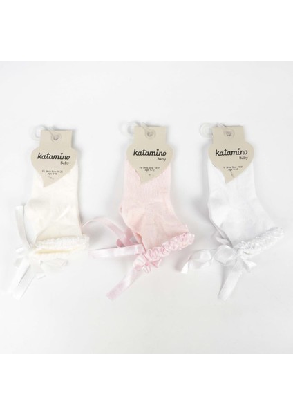 bulurum katamino oben aks kız bebek soket çorap k48019 asorti