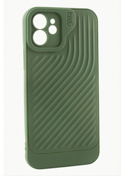 iPhone 11 6.1 Çizgili Lüx Gear Silikon Kılıf