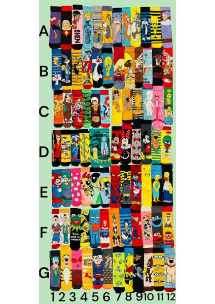 10 ÇİFT PAMUKLU RENKLİ SOKET ÇORAPLAR SEÇ - BEĞEN