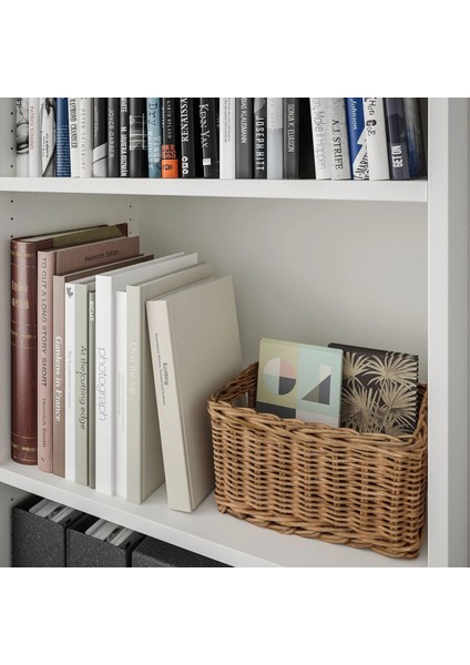 Skruvby Kitaplık Beyaz 60 x 140 cm