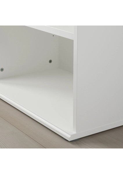 Skruvby Kitaplık Beyaz 60 x 140 cm