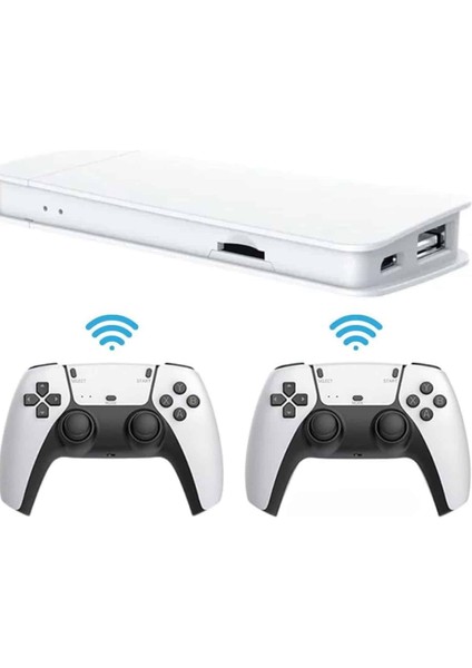 3D Çift Oyun Kollu 4K Hd Ekran Nostaljik 20.000 Oyunlu Beyaz Game Box - M602B163-N80602 indirimleri