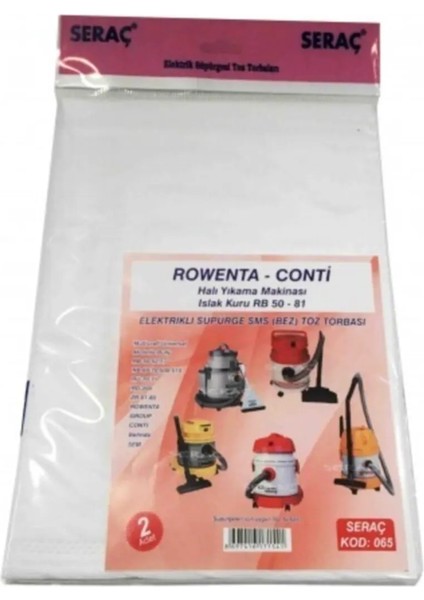 Elektrikli Süpürge Toz Torbası Conti Royaleks-68791 fiyatları