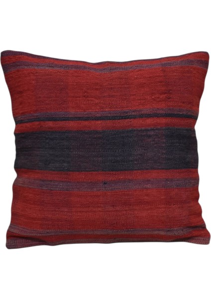 Yeni El Dokuma Dekoratif Kilim Kırlent Yastık Kılıfı 6532