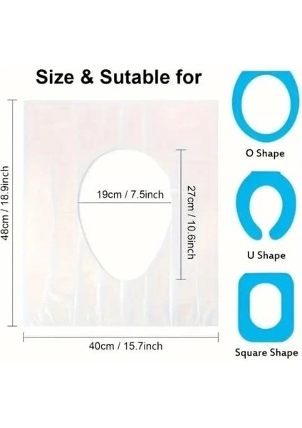 Buğz Hijyenik Tek Kullanımlık Klozet Kapağı Poşeti 200 Adet modelleri