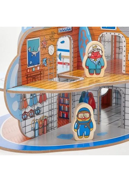 Blavıngad Denizaltı Oyun Seti Çok Renkli 11 Parça