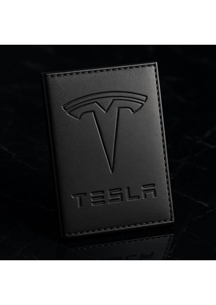 Tesla Ruhsat Kılıfı (Deri Dokulu Baskı) Tr fırsatları