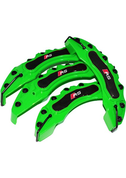 Yeşil Audi Rs 4'lü Kaliper Seti Yapıştırma Logolu modelleri