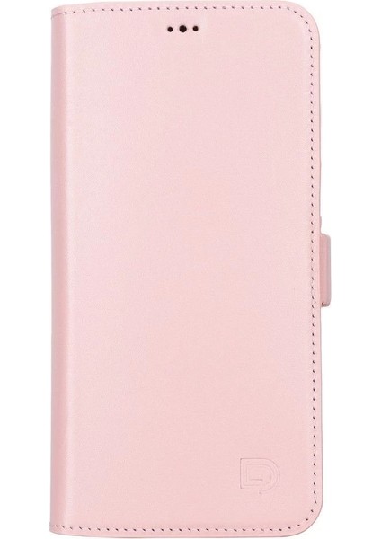 Apple iPhone 13 Pro Max Uyumlu Deri Cüzdanlı Kılıf Toz Pembe fiyatları