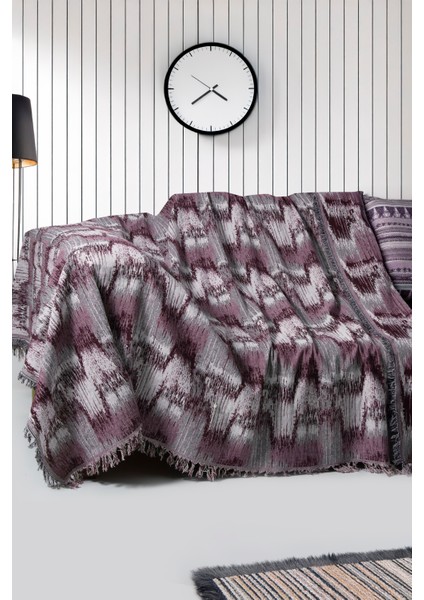 %100 Pamuklu Lüks Kaymaz Koltuk Örtüsü | Koltuk Şalı | Çok Amaçlı Örtü