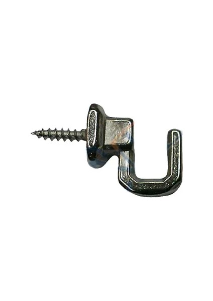 Vidalı Kanca, Askı Küçük - 15X18MM, Nikel - 100 Adet - Lisinya