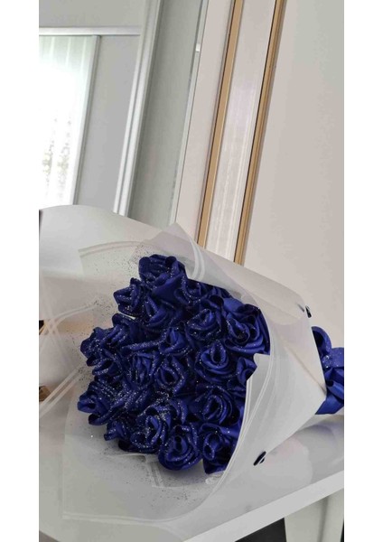 Şık Mavi Gül Buketi | Özel Gün Hediyesi ve Ev Dekoru fiyatları