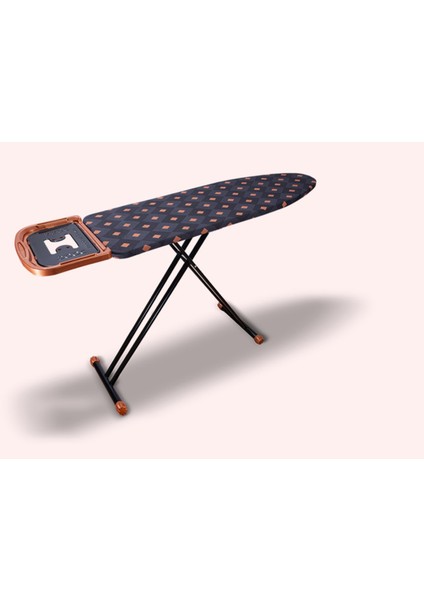 Safir Serisi – Yağmur Ütü Masası | 40X120 cm Monoblock Sac Tabla | Yükseklik Ayarlı | Lüks Keçeli