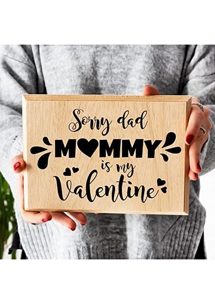 Günü Hediyesi Esprili Mini Ahşapfoto modelleri