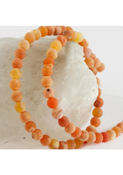 6 mm Mat Akik Taşı