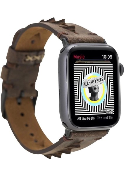 Apple Watch Uyumlu Deri Kordon 38-40-41MM G6 Boras