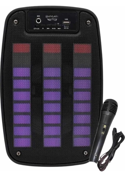 Bluetooth Hoparlör Taşınabilir Şarjlı Işıklı Büyük Boy Yüksek Ses Kaliteli fırsatları