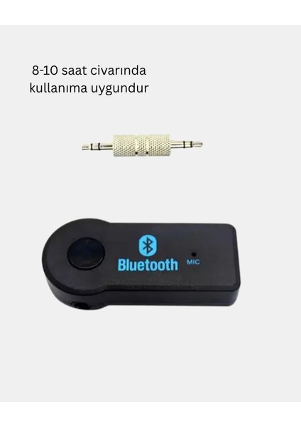 Bluetooth Aux Araç Kiti Eller Serbest Müzik Çalar Dahili Mikrofonlu - T340G860-Z37340 fırsatları