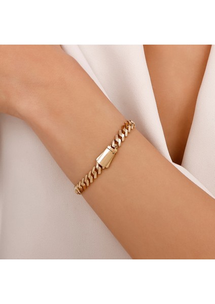 Altın Zincir Bileklik - 14K