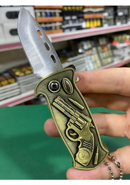 Tabanca Figürlü Metal Bıçaklı Çakmak fiyatları