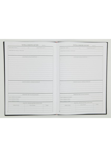 Teftiş ve Denetim Defteri 96 Yp.