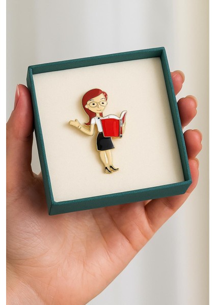 Sevgili Öğretmenim Yaka Iğnesi Broş