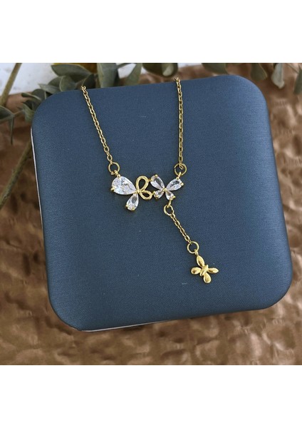 Yeni Kıdemli Işık Duygusu Lüks Titanyum Çelik Kolye Kadın Niş Tasarım Baharatlı Kız Inci Köprücük Kemiği Zinciri Moda Yüz Aksesuarları ile (Yurt Dışından)