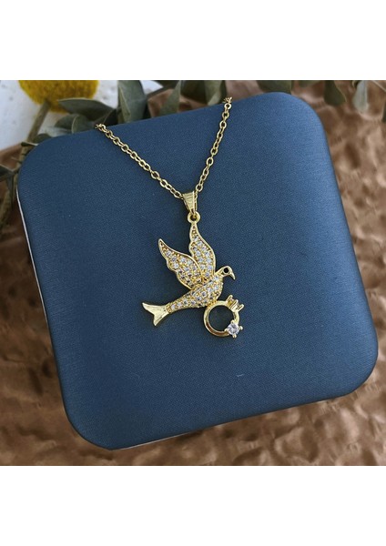 Yeni Kıdemli Işık Duygusu Lüks Titanyum Çelik Kolye Kadın Niş Tasarım Baharatlı Kız Inci Köprücük Kemiği Zinciri Moda Yüz Aksesuarları ile (Yurt Dışından)