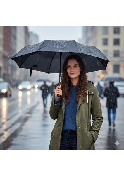 Adele Siyah Kapsül Kılıflı Şemsiye 54X91 cm - Modern, Şık ve Dayanıklı Tasarım indirimleri