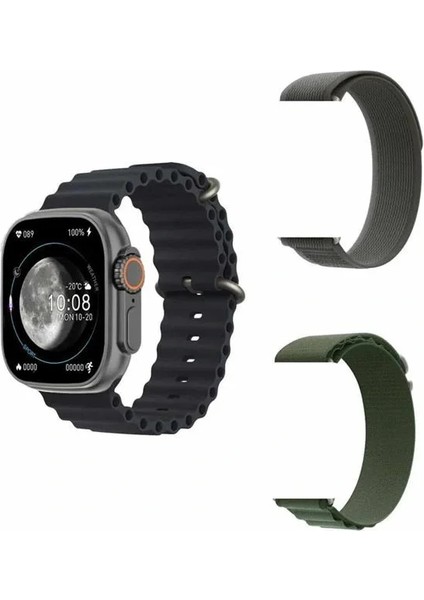 Yeni Nesil Akıllı Kol Saati Nabız Ölçer Gps Uyumlu 49 mm Kasa fırsatları