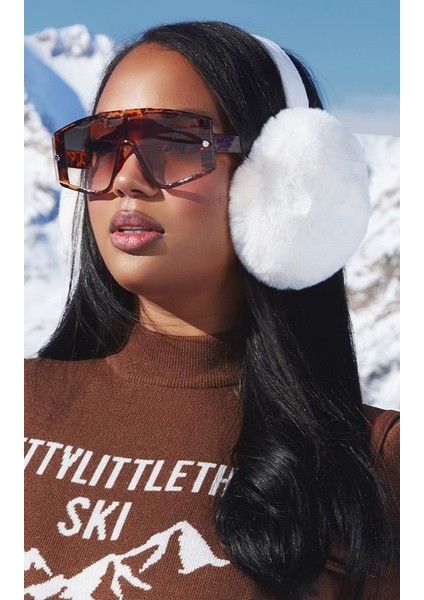 Earmuffs Kulak Isıtıcı Peluş Katlanabilir Kulaklık