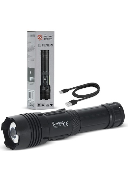 7 Mod Tx6 Powerbank El Feneri Wt-624