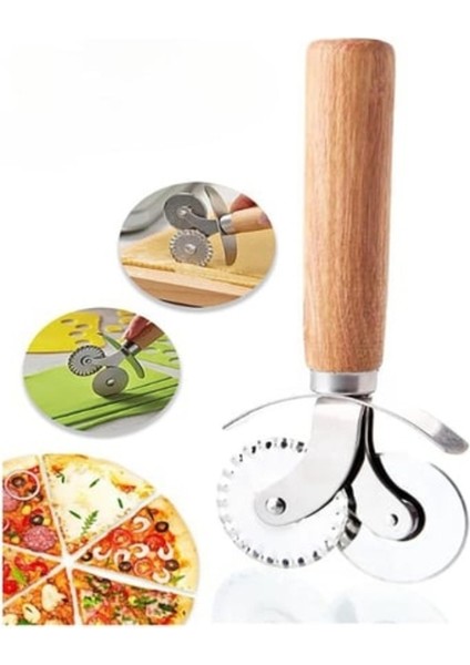 Metal Lüks Hamur Kesici – Paslanmaz Çelik, Profesyonel Pasta ve Hamur Şekillendirici