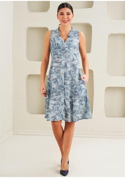 Kadın Dokuma Elbise - 45458