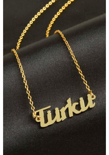 Türkü Isimli Kolye (Kişiye Özel)