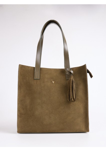 Haki Kadın Tote Çanta Hera-Goblın