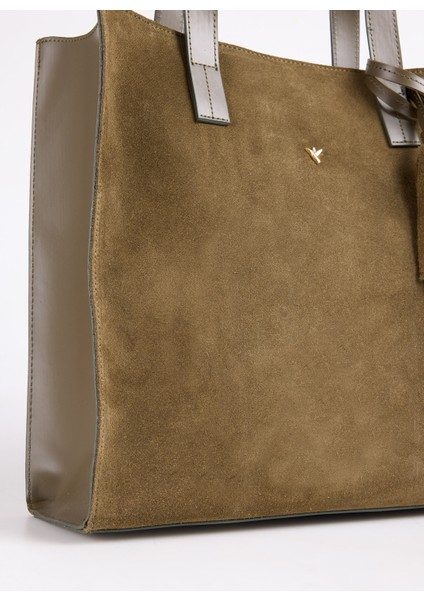 Haki Kadın Tote Çanta Hera-Goblın indirimleri