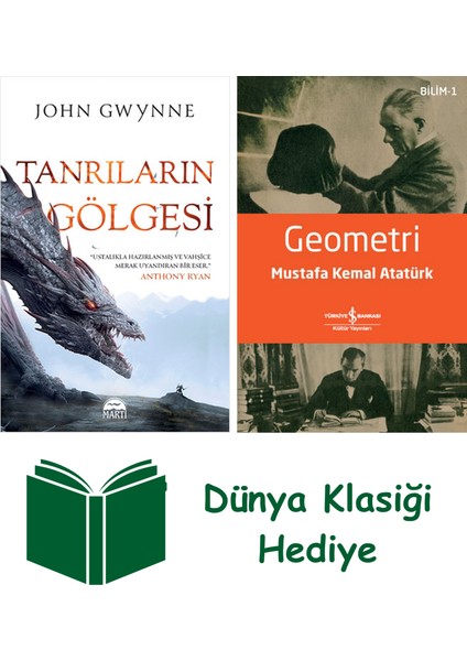 Tanrıların Gölgesi + Geometri + Dünya Klasiği Hediye