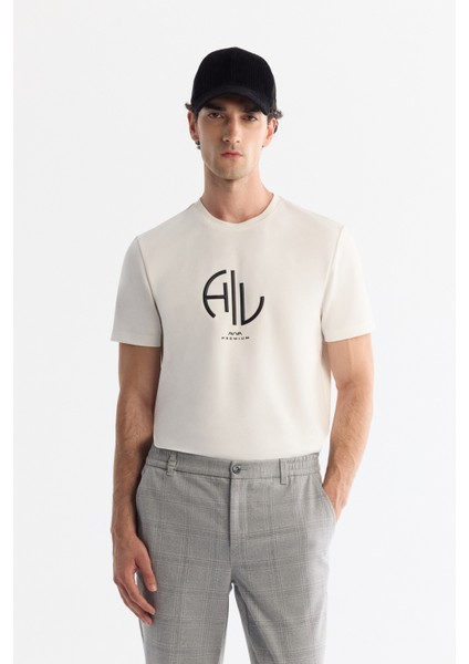 Erkek Gri Yanları Lastikli Ekose Duble Paça Elastan Slim Fit Pantolon A42Y3022 indirimleri