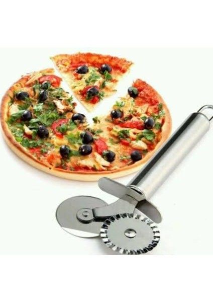 Metal Lüks Hamur Kesici – Paslanmaz Çelik, Profesyonel Pasta ve Hamur Şekillendirici