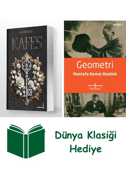 Kafes + Geometri + Dünya Klasiği Hediye